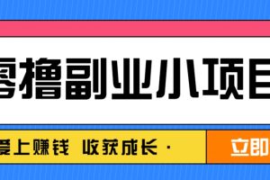 零成本副业小项目！一部手机即可每天轻松赚10-20元，阅读拉新超简单